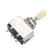 2Pcs Metal Guitar 3 Way Toggle Switch Enclosed 3Way Selector Switch For LP Guita