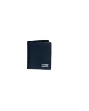Guess Mens Leather BiFold Wallet Black - Wallets -Size One Size