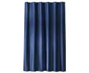 Hotel waterproof shower curtain dark blue shower curtain blue