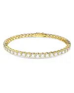 Swarovski Matrix Tennis Bracelet in Gold Tone