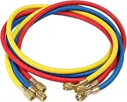 TINEASUR Professional 72 Charging Hose R134a Charging Tube Hvac Gauge Hose R12 R22 R404 R502 Blue with 1/4 Sae Ends