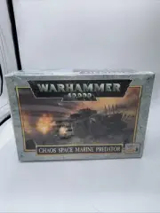 Chaos Space Marines Predator Warhammer 40k Sealed New 1999 - RARE