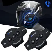 Rechargeable Motorcycle Wireless Bluetooth Helmet Headset Speaker Handsfree Call