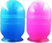 Hair Coloring Shaking Cup Set by 2 Pcs Mixing Bowls for Hair Dyeing Easy to Use for Salon and Diy