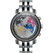 New Authentic Joe Rodeo Tyler JTY14 1.90 CT Diamond Watch With 2 Extra Bands