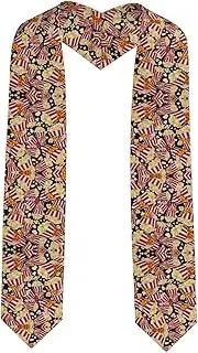 [EdWal] Popcorn Print print Graduation Stole and Sash Class for Unisex Adult Honor Stole Honor Stole of 2025