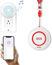 Tuya Wifi Smart Wireless Caregiver Pager Calling System Nurse Calling Alert Page
