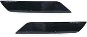 for Civic Sedan 2013-2015 LED 1Pair Rear Bumper Reflector Lights Brake Lamp Fog Lamp Rear Lights(Black)