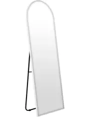 [Cooper & Co] Arched Full Length Mirror in White