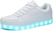 [SANYES] USB Charging Light Up Shoes Sports LED Shoes Dancing Sneakers