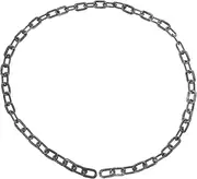 JOINPAYA Halloween Costume Cosplay Chain Plastic Fake Chain 1m Long Black/Silver Lightweight