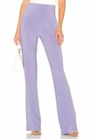 NWT NIP Norma Kamali Bootcut Pull-On Pants in Violet XL
