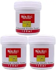Warm Girl 120g White Acrylic Powder Nail Art Tip Manicure Builder Molding Kit