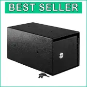 Customizable Wall-Mounted Deposit Safe with Tamper-Proof Slot - 25 Cubic Feet