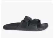 CHACO FOR MEN'S CHILLOS SLIDE SANDALS JCH107089 BLACK SHOE SIZE USA 11 Mb4-13