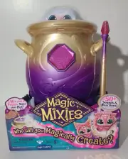 Magic Mixies Magical Misting Cauldron with Interactive 8 inch Blue Plush Toy New