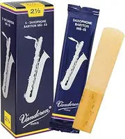 Vandoren Baritone saxophone Traditional Reeds Box of 10, Strength 2.5