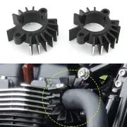 Exhaust Pipe Head Heat Sink Fixing Clips For STREET SCRAMBLER Black 2017-23 New