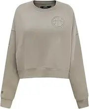 Pro Standard Womens WNBA Neutral Brushed Back French Terry Crewneck Sweatshirt