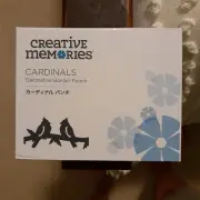New Creative Memories Cardinals Decorative Border Punch Scrapbooking
