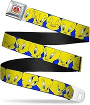 [Buckle-Down] Seatbelt Buckle Belt, Tweety Bird Close-Up Expressions