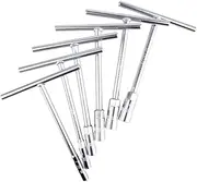 Tusk CR-V Steel Professional |Metric|Compact ATV/MX T-Handle Wrench Set 6, 8, 10, 12, 13, 14mm