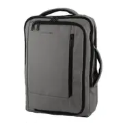 Pierre Cardin Travel & Business Backpack/Briefcase with Built in USB Port - Grey