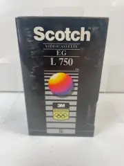 New SCOTCH EG L750 Blank BETAMAX Videocassette TAPE Sealed
