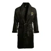 Richmond Tigers AFL AF6645 Adults Fleece Dressing Gown Bath Robe Size L/XL