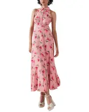 LK Bennett Flori Silk-Blend Dress