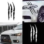 FRE-MONSTER SCRATCH CLAW MARKS 車貼（分體款）