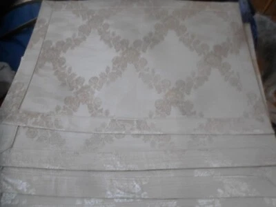 NEW Tablecloth Huntington Home Holiday 60"x 84" light green Jacquard fabric