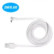 2m Indoor Outdoor Charging Power Cable Fit For Arlo Pro 2 Arlo Go Camera B0I9