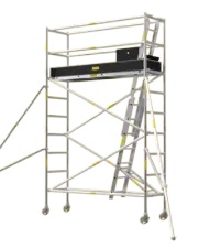 Aluminium Mobile Tower Scaffold, Narrow Series NA-30 (3.0m Platform High)