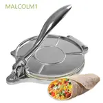 MALCOLM1 可折疊玉米餅機耐用 EMPNADA MAKER TORTILLA PRESS BAKEWARE COR