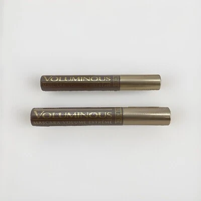 2 PACK L'Oreal Voluminous Mascara Volume Extreme Silverstone Fatal Metal Shade
