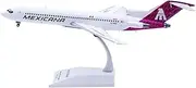 Pre-Built Model Aircraft 23CM for Aeromexico for Boeing B727-200 XA-MXC 1:200 Miniature Aircraft Finished Collectible Model Airplane Miniature Airplane Model