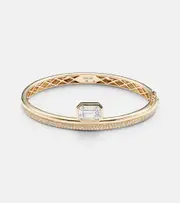 [Shay Jewelry] Shay Jewelry 18kt gold bangle with diamonds One Size gold