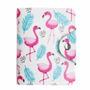 4PC 20-Bits Large Capacity Cartoon Pattern Bank Card Package Card Holder Anti-degrosion(Multiple flamingos)