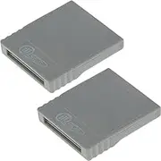 ZHUROUPU SD Memory Card Stick Card Reader Adapter for Nintendo Wii for NGC, SD Flash Memory Card for Nintendo Game Cube Console Replacement, Mini Memory Card Stick for NGC Game (2 Pieces)