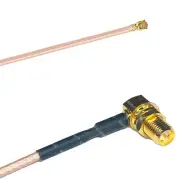 RG178 IPX U.FL to RP-SMA FEMALE ANGLE Coax RF Cable USA-Ship