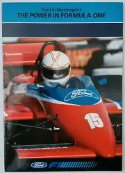 1986 Ford in Motorsport The Power In Formula One F1 Beatrice Haas Lola THL2