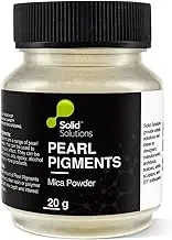 Mica Powder for Epoxy Resin, Pearlescent Natural Metallic Pigment Powder for Lip Gloss, Nails, Slime, Bath Bombs Soap, Making Polymer Clay | Colour - Interference Satin Blue