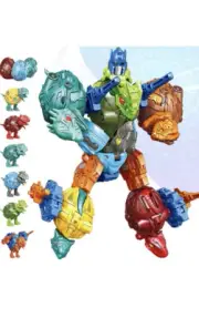 6 in 1 Dinosaur Transformer Toys Set-