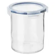 IKEA 365+ jar with lid, glass/plastic, 1.7 l