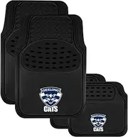 Sperling Geelong Cats Official AFL Carpet Rubber Car Mats