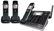 UNIDEN XDECT 8355+2 TRIPLE 3 HANDSET CORDLESS TELEPHONE SYSTEM+ANSWER MACHINE