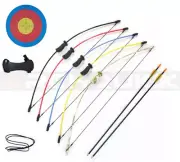 Archery Kids Bow 36" 10 LBS JUNIOR Long Bow & Arrow Set Recurve Target R/L Hand