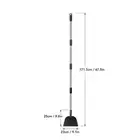 Snow Shovel Ice Scraper Long Handle Flat Shovel Snow Ice Chopper Ice Removal JY