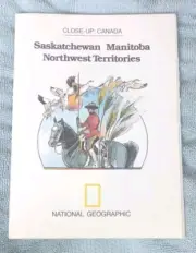 1979 May SASKATCHEWAN MANITOBA Northwest TERRITORIES National Geographic Map
